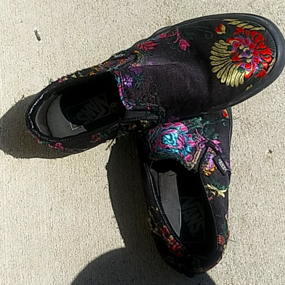 Vans slip ons